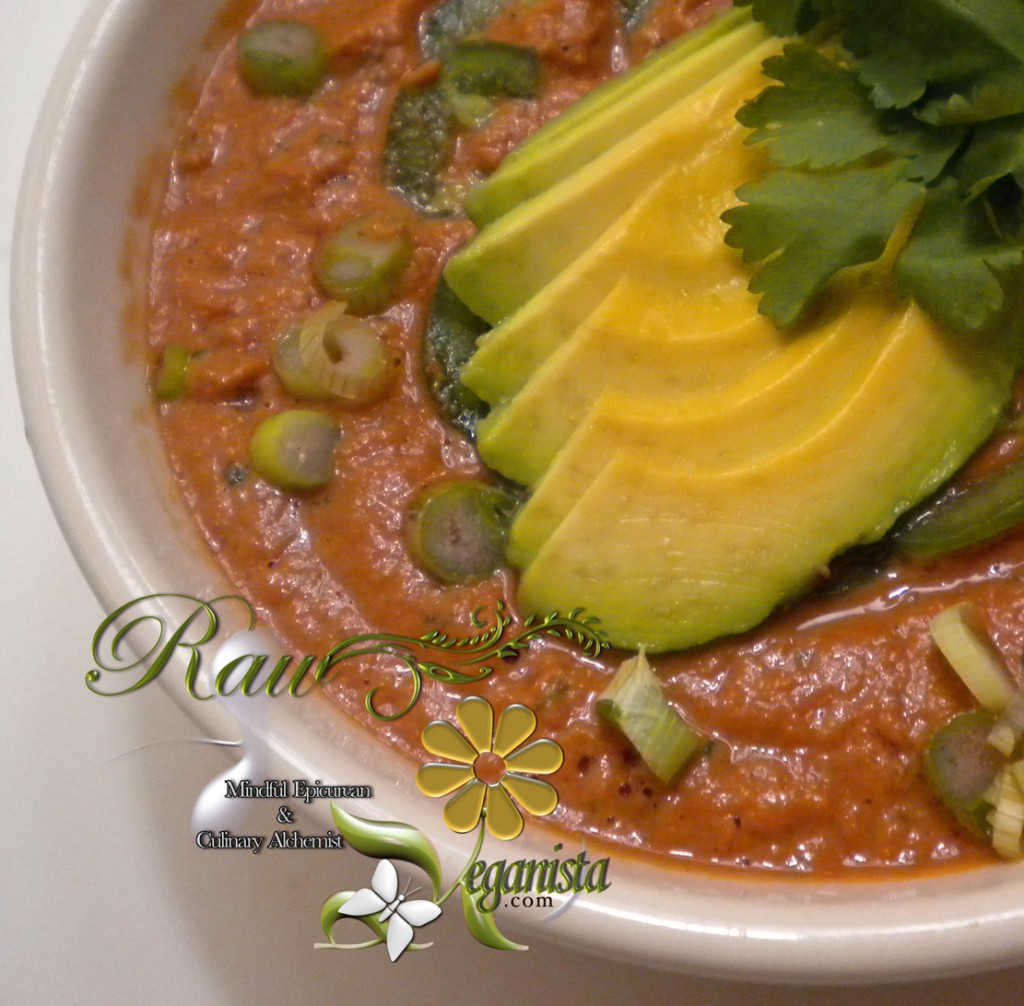 Peaceful Red Dragon - Spicy hot raw vegan chili