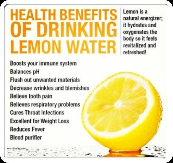 Lemon Water Health Benefits