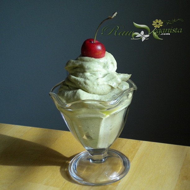Vanilla Mint Ice Cream