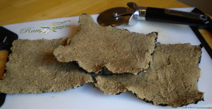 Savoury Raw Nori Crackers