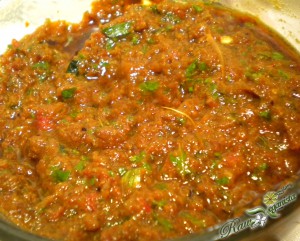 Raw Vegan Aubergine Curry