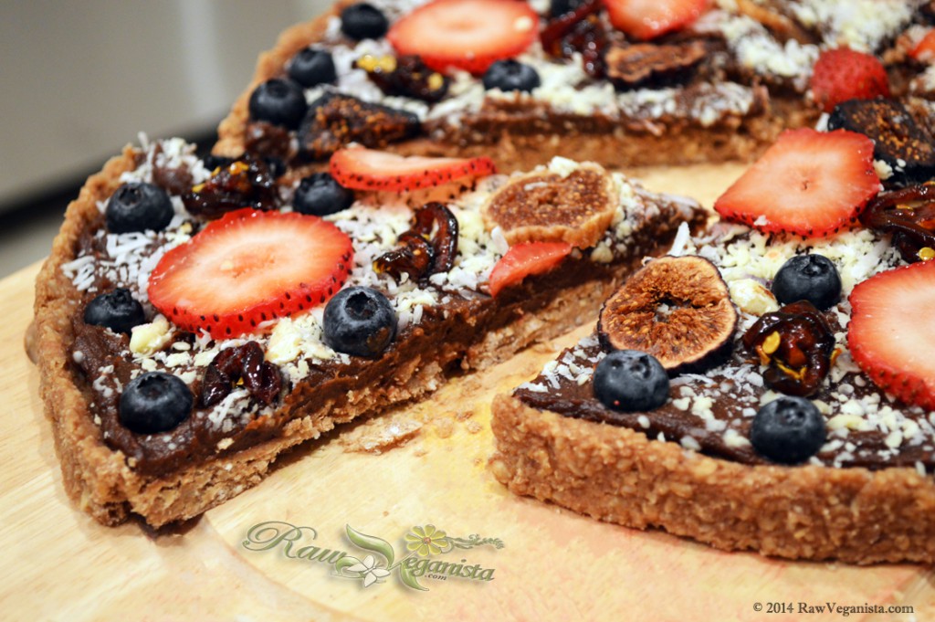 "Sweetza" - Raw Vegan Sweet Pizza