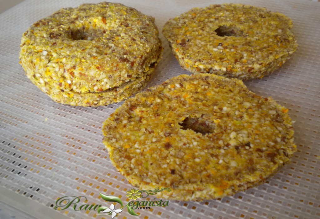 Raw, Vegan, Gluten-free/Grain-free bagels