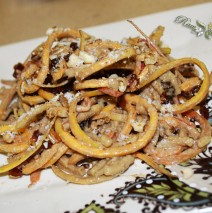 Lunar Noodling – Heirloom Apple/Butternut Pasta & Sunflower Seed Butter Sauce